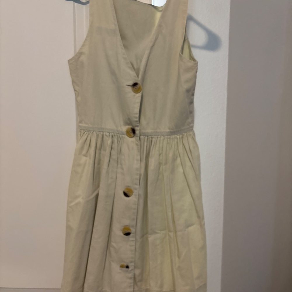American apparel button back sun dress - Picture 3 of 5